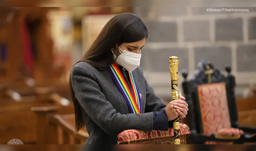 Romi Infantas participó este lunes de una misa y una sesión solemne virtual por Fiestas Patrias.