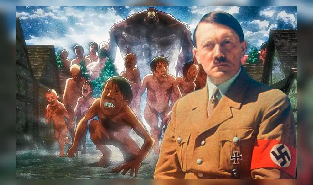 Adolf Hitler en Attack on Titan