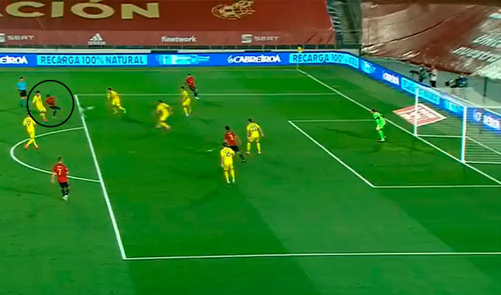 Ansu Fati se convirtió en el jugador más joven en anotar un gol en la selección española. Foto: ESPN/Captura