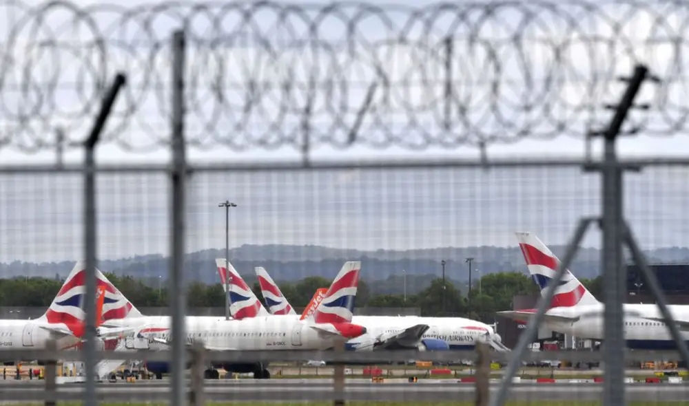 Vuelos Reino Unido Foto: AFP Vuelos Reino Unido Foto: AFP