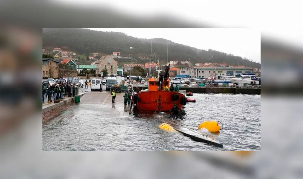 En el narcosubmarino había 3 toneladas de cocaína. Foto: Difusión En el narcosubmarino había 3 toneladas de cocaína. Foto: Difusión