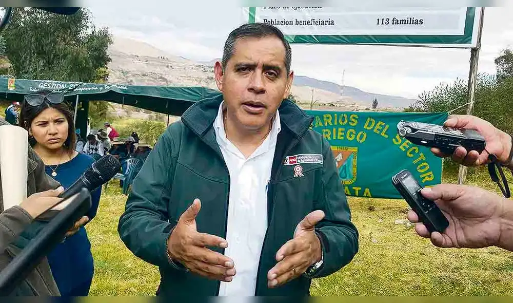 Ministerio de Agricultura priorizará represa Paltuture para Tambo