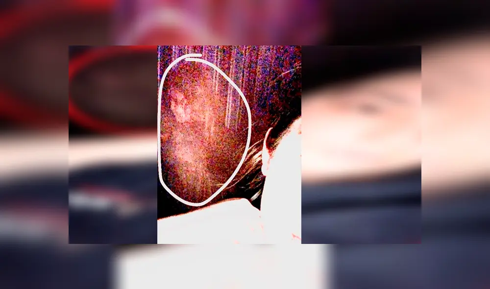 Desliza para ver el escalofriante detalle que asustó a miles en Facebook. Foto: Captura.