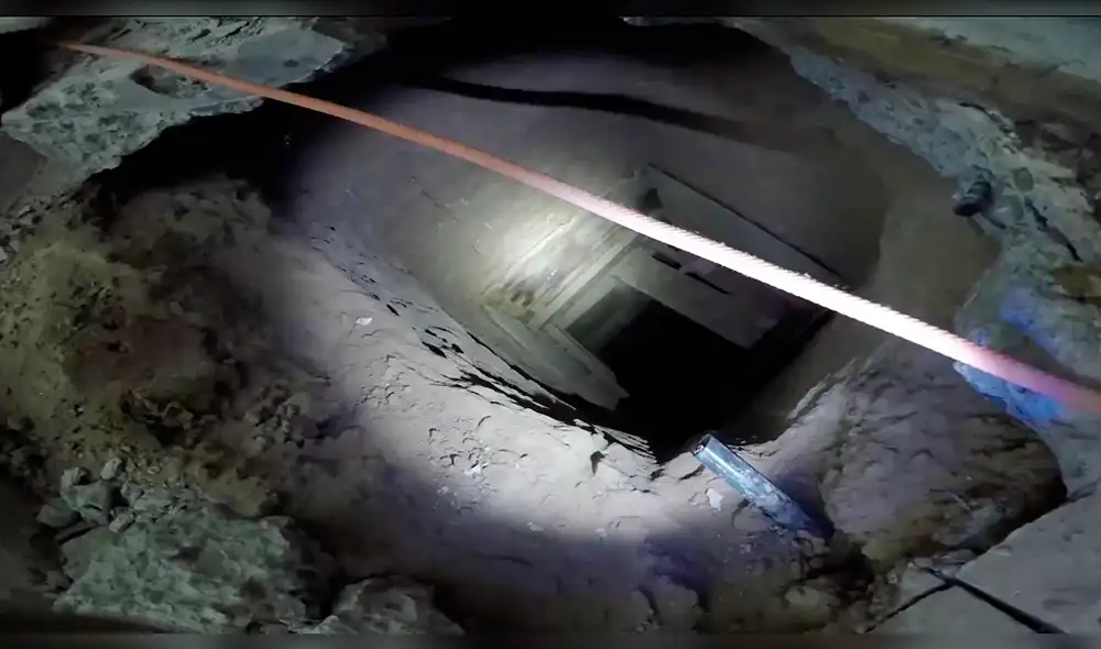 Túnel clandestino servía para el tráfico de drogas entre México y Estados Unidos