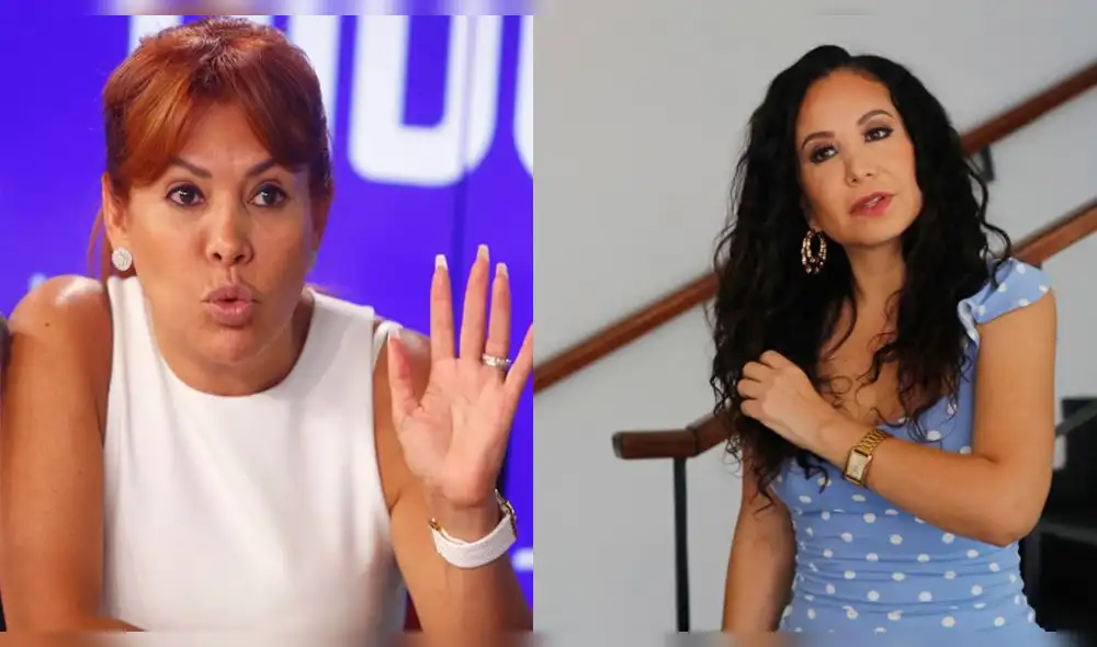Magaly Medina y Janet Barboza se dicen fuertes comentarios