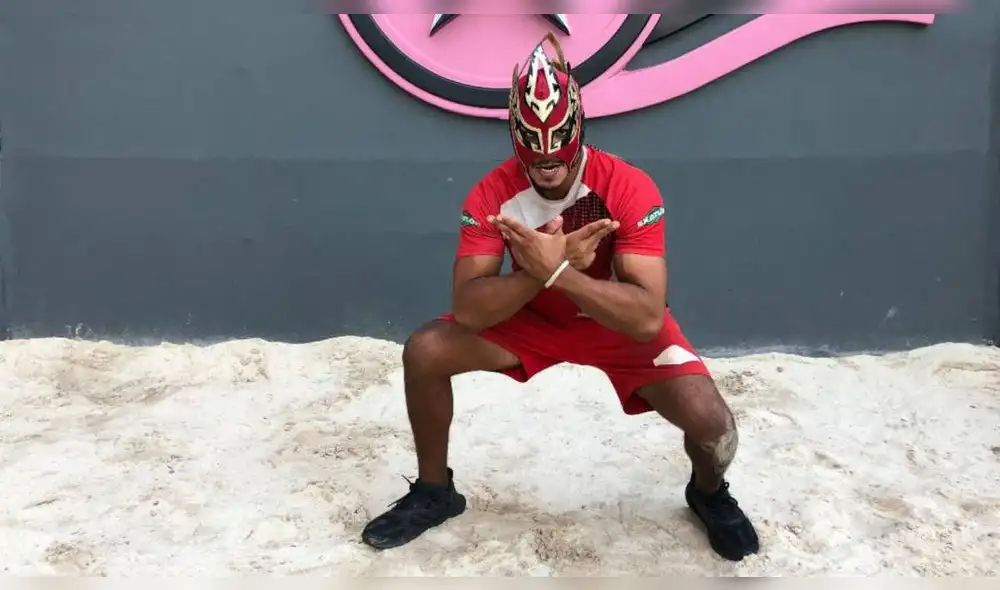 El luchador 'Laredo Kid' fue el famoso eliminado en el vigésimo primer viernes de eliminación. (Foto: Instagram/Exatlón México) El luchador 'Laredo Kid' fue el famoso eliminado en el vigésimo primer viernes de eliminación. (Foto: Instagram/Exatlón México)