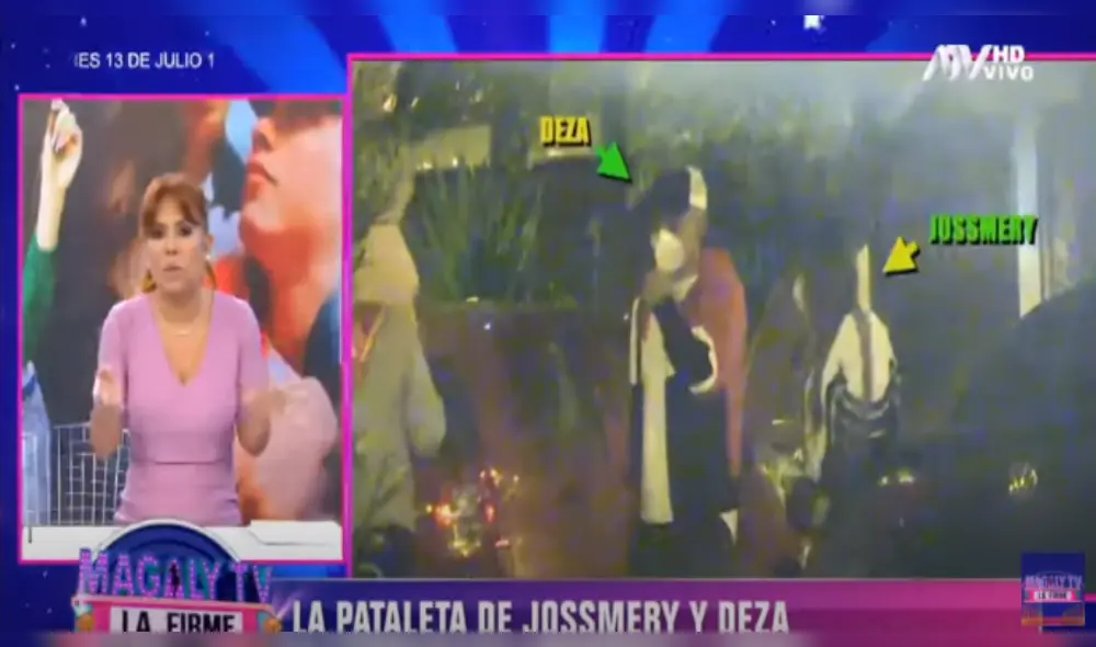 Jossmery Toledo y Jean Deza habrían terminado tras pelea y se dejaron se seguir en redes, según Magaly Medina