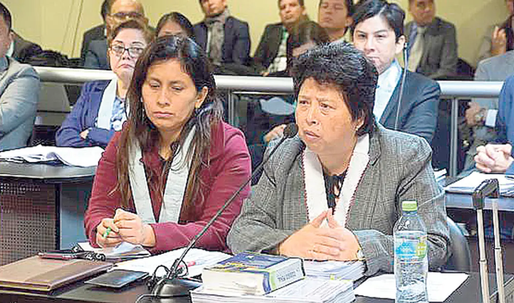 Objetivo. La fiscal Zoila Sueno también fue “reglada”.