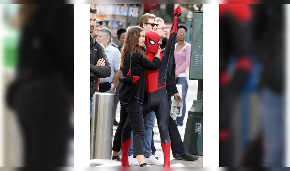 'Spiderman: Lejos de casa': filtran video del rodaje y revelan un nuevo traje