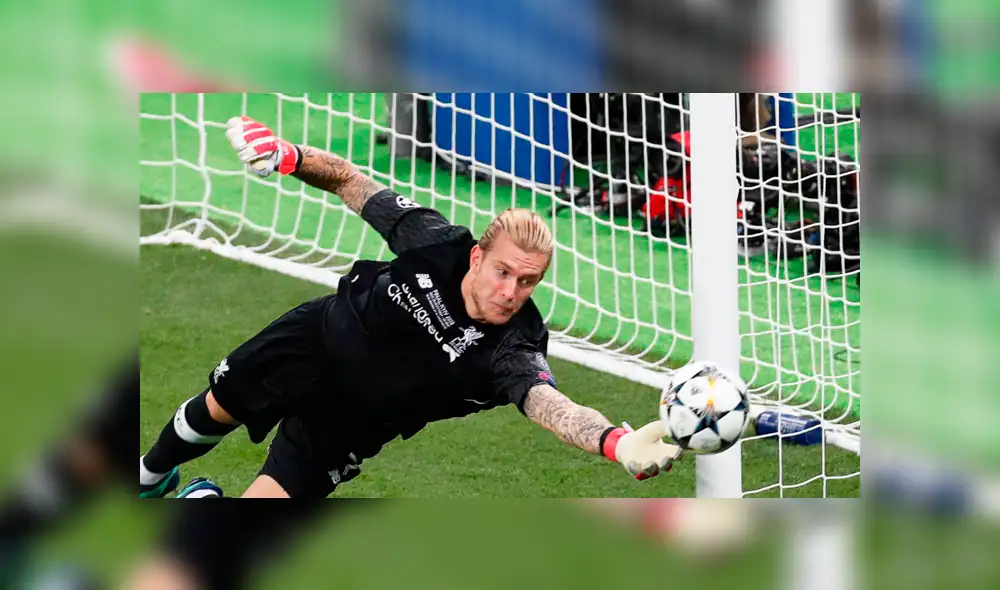 Se subastan los guantes de Loris Karius en Ebay