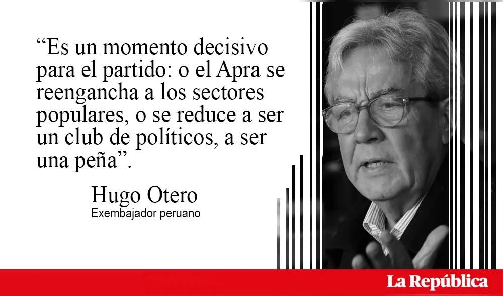 Hugo Otero, aprista por más de 50 años y exembajador peruano.
