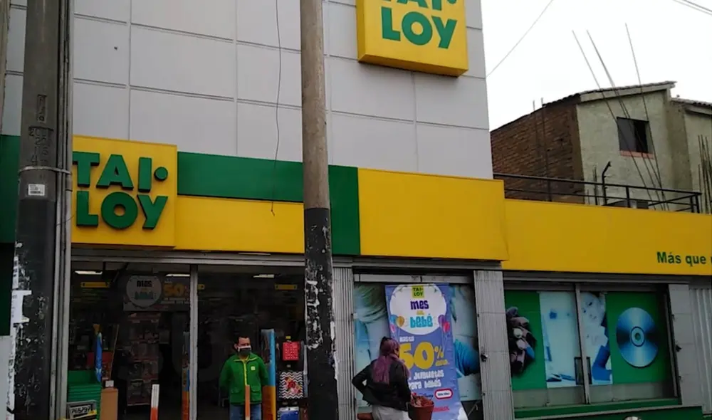 Tienda Tai Loy sufrió el robo de unos auriculares. Créditos: Municipalidad de Surco.