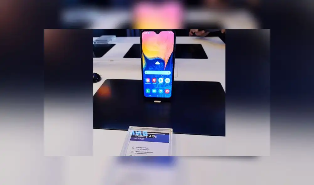 Samsung Galaxy A10s.