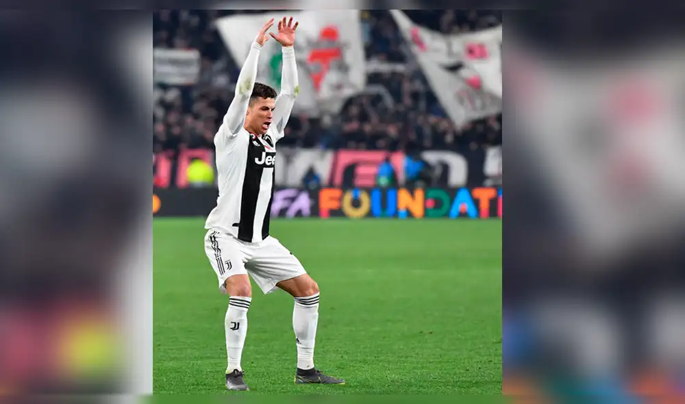 Cristiano Ronaldo imitó la polémica celebración de Simeone tras la eliminación del Atlético