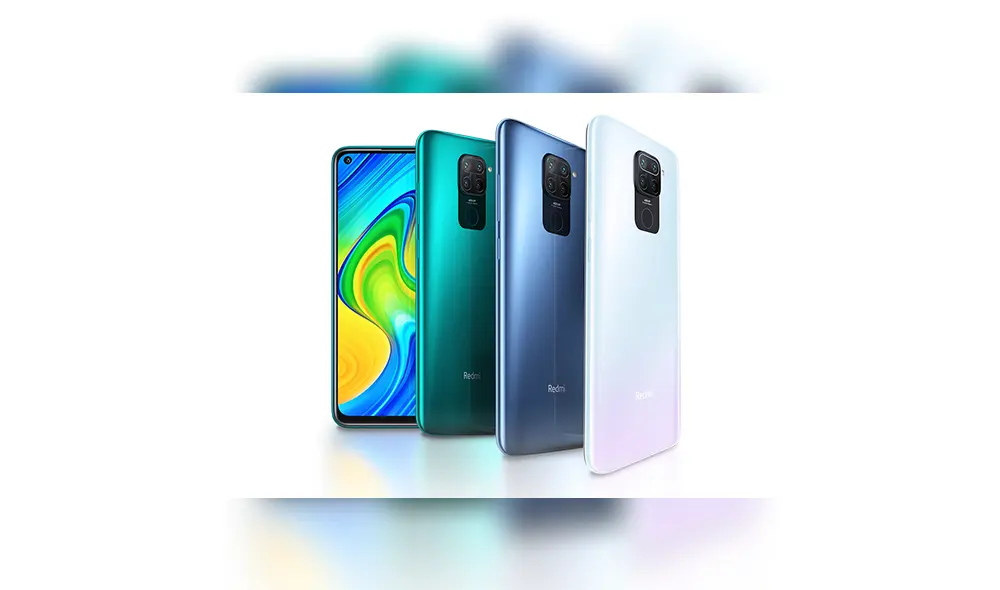 El Redmi Note 9 estará disponible en color Midnight Grey (gris oscuro), Forest Green (verde) y Polar White (blanco).