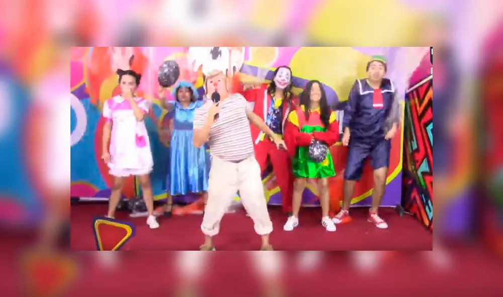 Video es viral en Facebook. El ‘Joker peruano’ se junto con ‘Chupetín Trujillo’, sin imaginar que el polémico payaso le haría una broma sumamente épica. Foto: Captura.