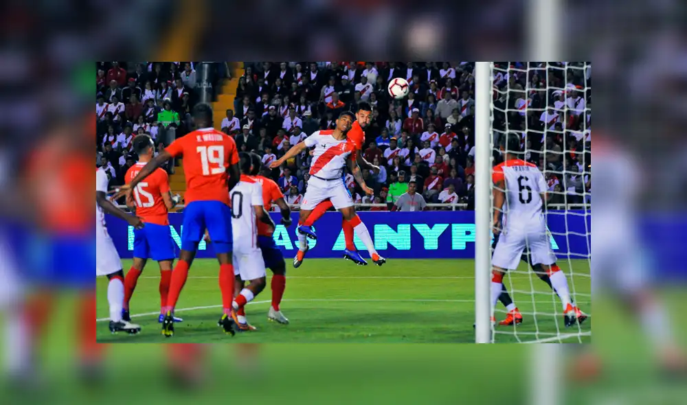 Perú venció 1-0 a Costa Rica en su primer amistoso previo a la Copa América