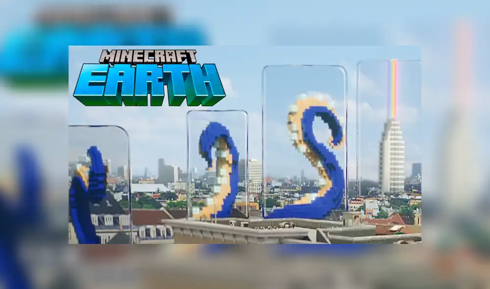 Minecraft Earth: El nuevo 'Pokémon GO' que permite construir en la vida real [VIDEO]