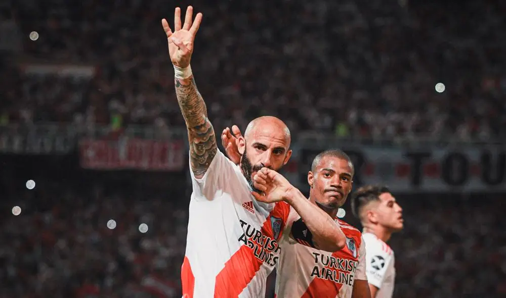 River Plate ganó 2-0 a Estudiantes. (Créditos: RIver Plate) River Plate ganó 2-0 a Estudiantes. (Créditos: RIver Plate)