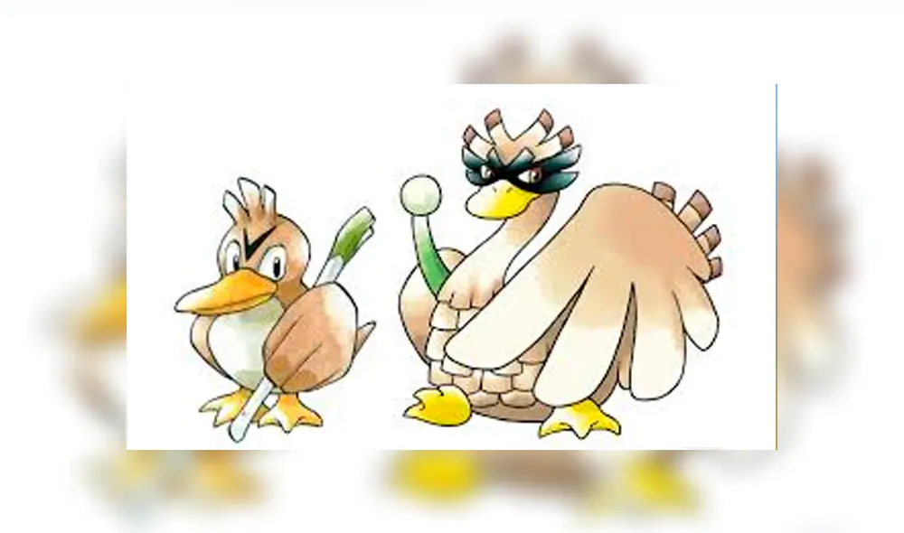Madaamu y Farfetch'd, fan art.