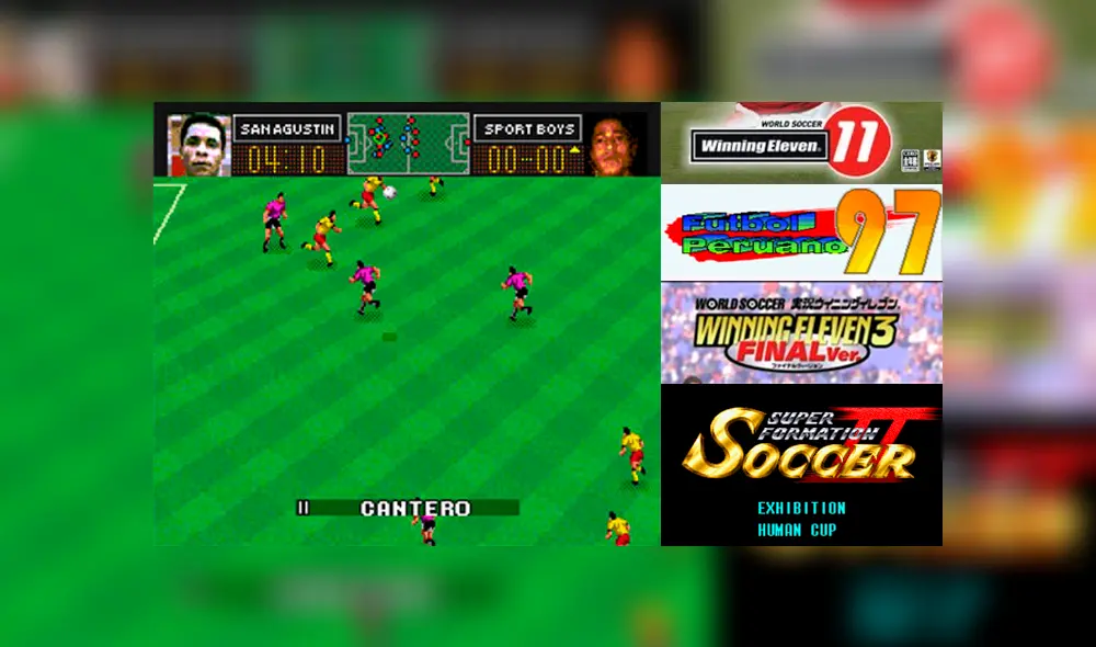 Descentralizado, Fútbol Peruano, Pichanga: los videojuegos de fútbol más recordados en el Perú [FOTOS Y VIDEO]