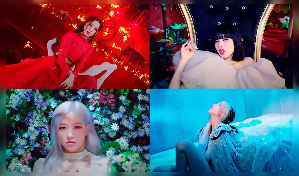 BLACKPINK: impresionantes escenas del MV "How You Like That":
