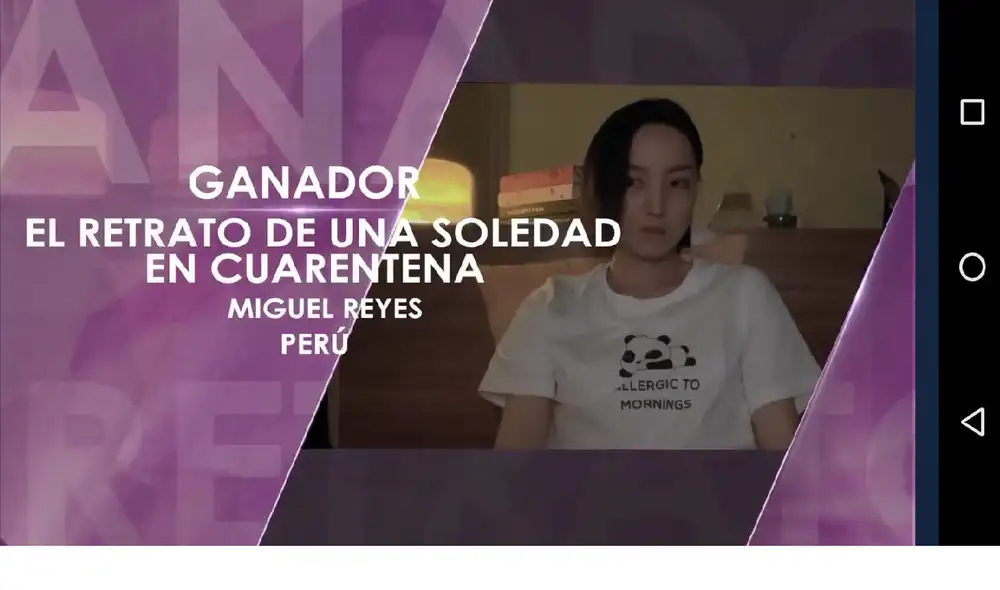 El retrato de una soledad en cuarentena (Foto: Difusión)