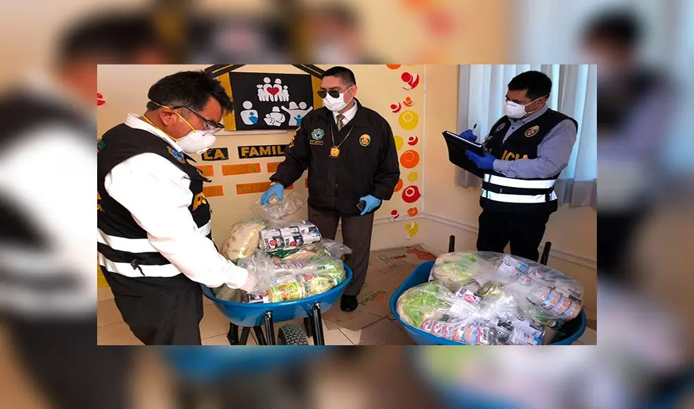 Víveres iban a ser entregados a familias vulnerables.