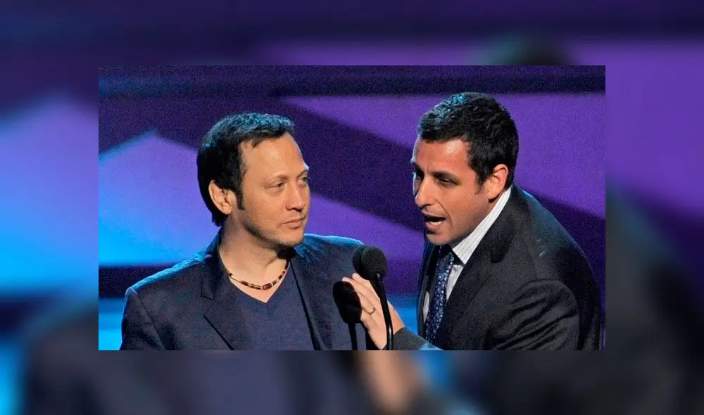 La amistad entre Rob Schneider y Adam Sandler que traspasó las películas La amistad entre Rob Schneider y Adam Sandler que traspasó las películas