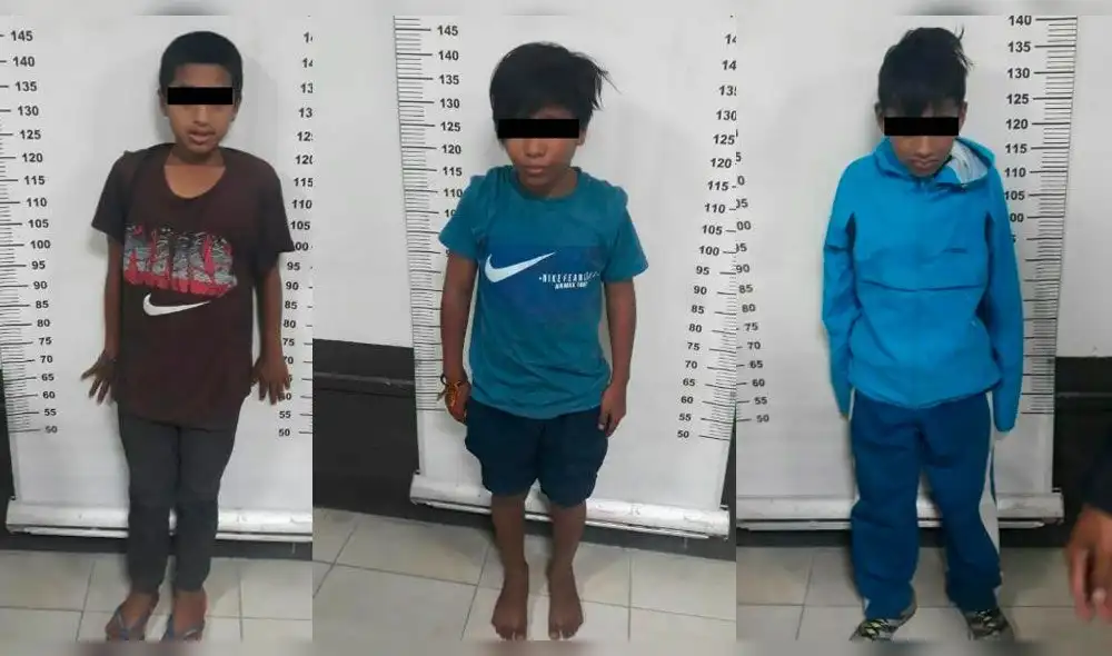 Intervienen a tres menores acusado de robar viviendas en Piura