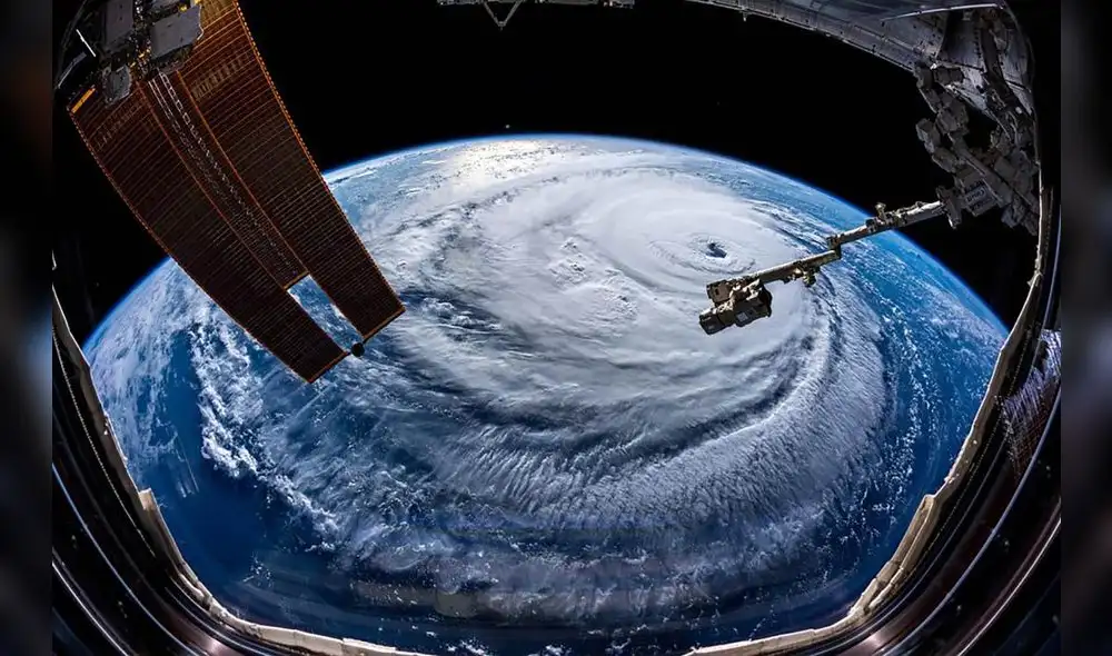 Máxima alerta en Estados Unidos: así se ve el huracán Florence desde el espacio [FOTOS Y VIDEO]