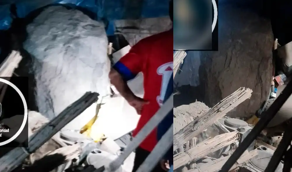 Vivienda quedó destrozada. Foto: difusión Vivienda quedó destrozada. Foto: difusión