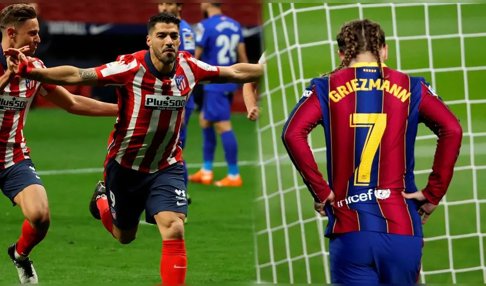 Luis Suárez es el goleador del Atlético de Madrid en LaLiga Santander. Foto: EFE Luis Suárez es el goleador del Atlético de Madrid en LaLiga Santander. Foto: EFE