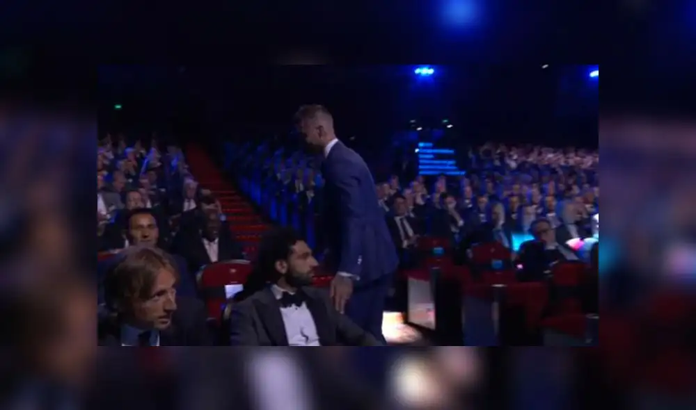 Sergio Ramos y Mohamed Salah se reencontraron en sorteo de la Champions League [VIDEO]