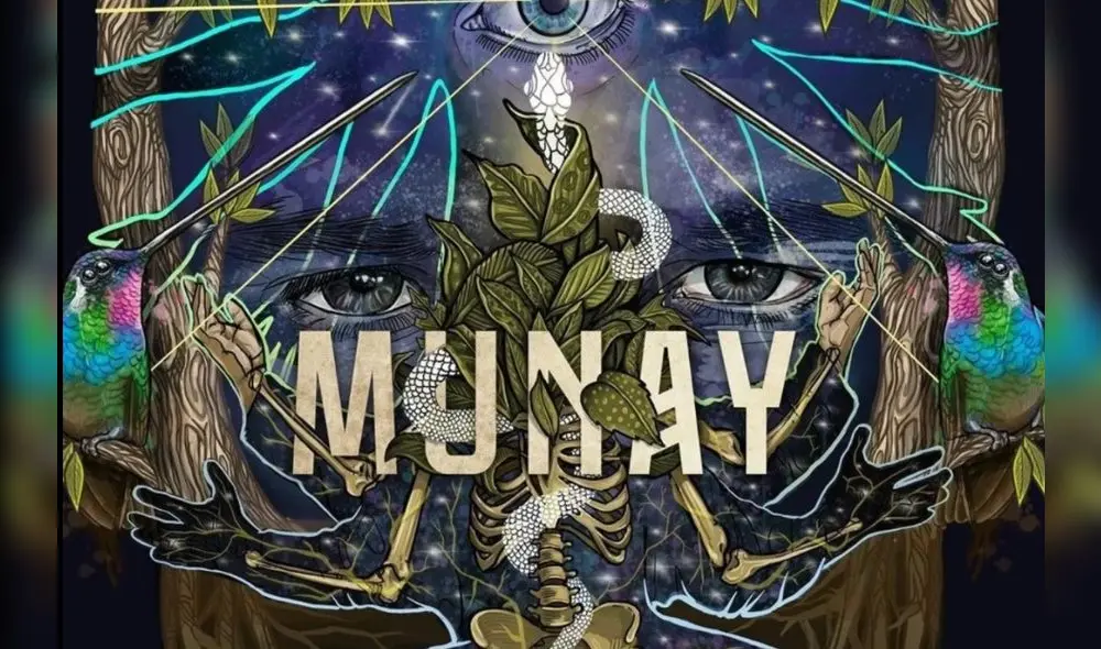 La tapa de Munay, su nuevo disco, inspirado en la palabra quechua que significa amor.