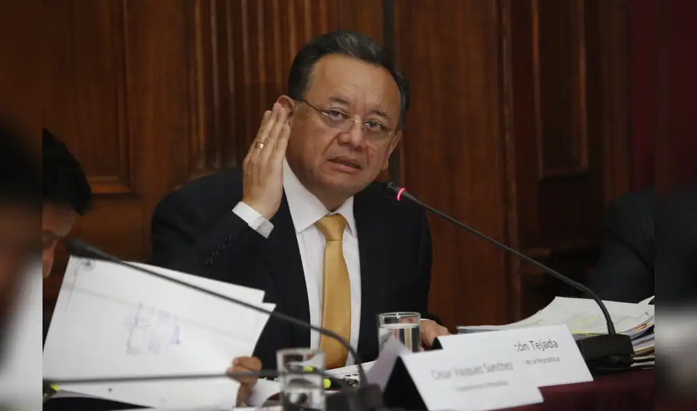 Edgar Alarcón citado en el Congreso de la República. Foto: La República.