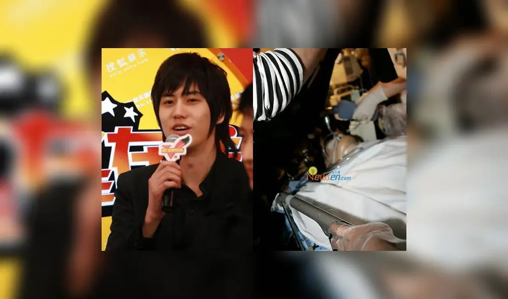 El integrante de Super Junior casi muere en 2007 producto de un accidente automovilístico.