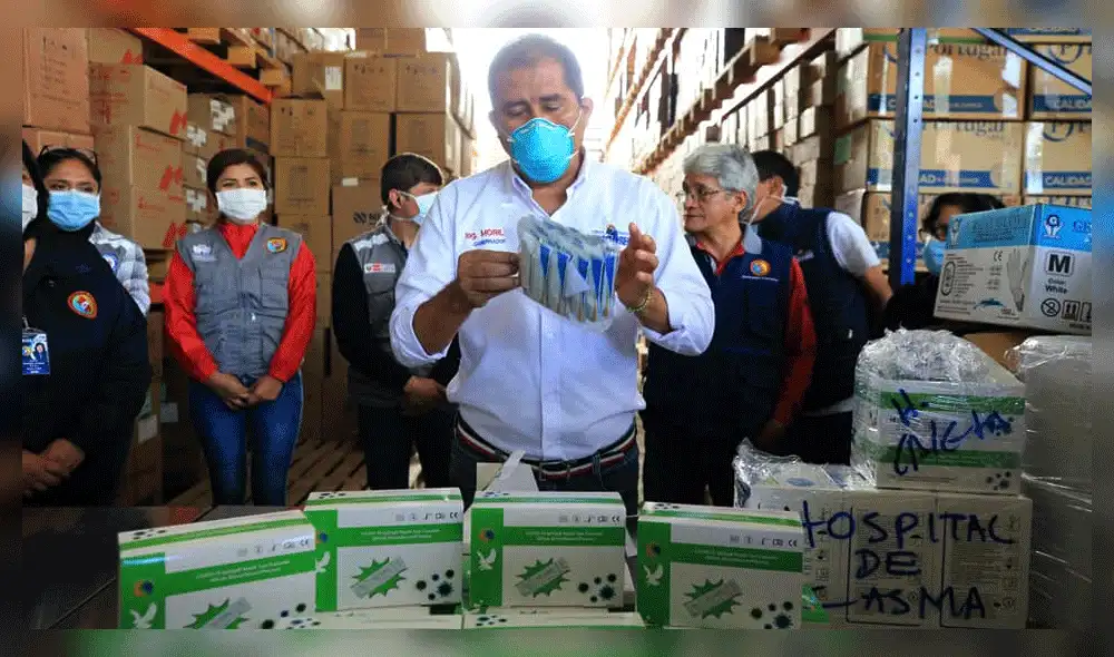 Llegan pruebas rápidas a la región Áncash.