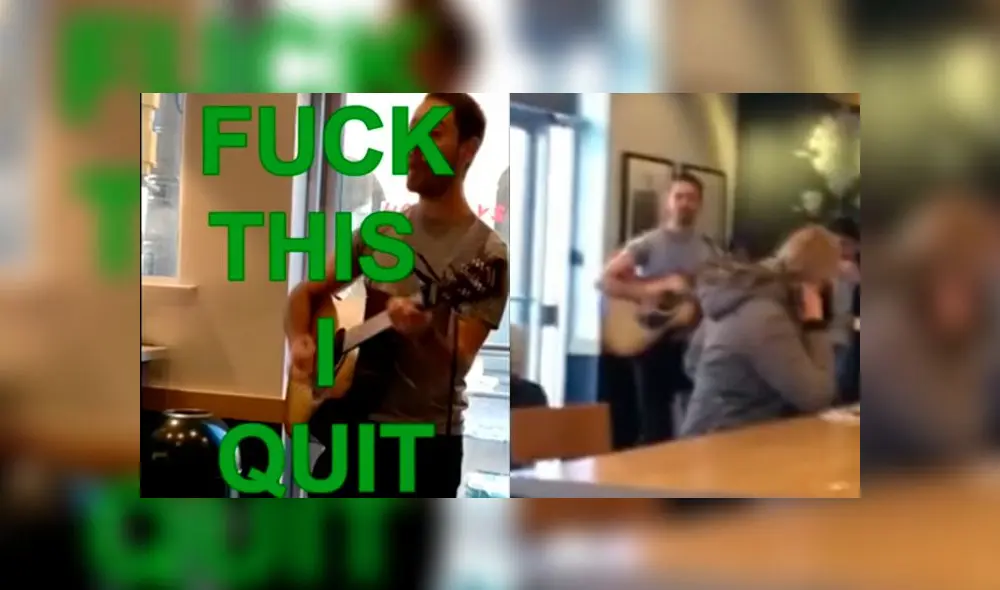 Joven decide renunciar mediante una canción Joven decide renunciar mediante una canción