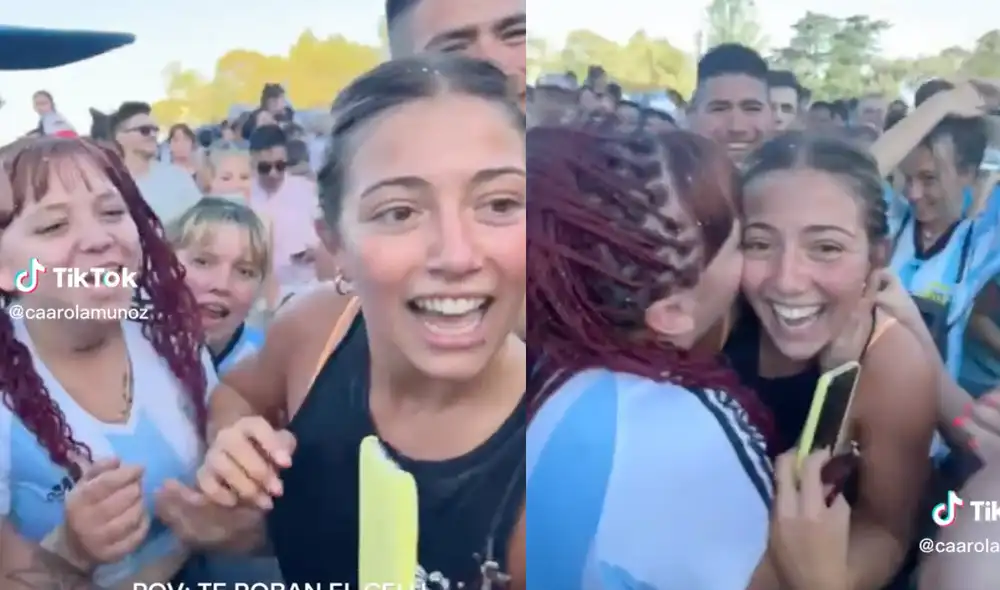 Este hecho sucedió en Buenos Aires, Argentina. Foto: composición LR / TikTok / @caarolamunoz Este hecho sucedió en Buenos Aires, Argentina. Foto: composición LR / TikTok / @caarolamunoz