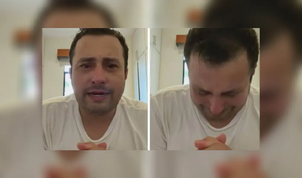 El profesional será internado tras haber dado positivo en la prueba por coronavirus. Pide que oren por él. (Foto: captura)