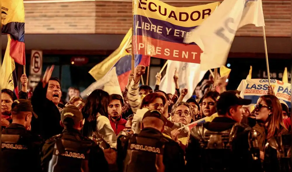 Expectativa y tensión ante el desenlace electoral en Ecuador
