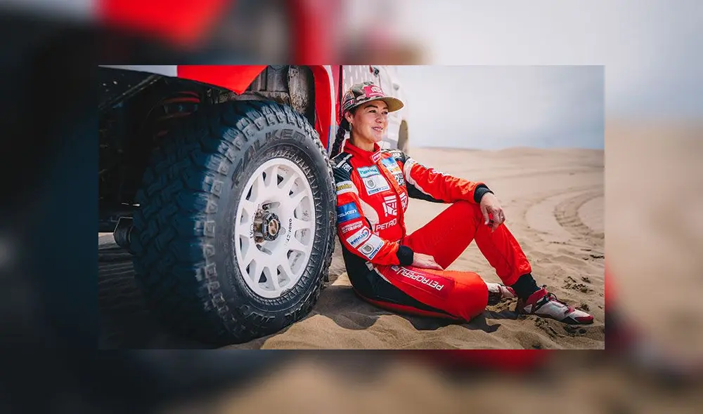 Fernanda Kanno es la única competidora de América en el rally Dakar 2020. Foto: De 0 al Dakar