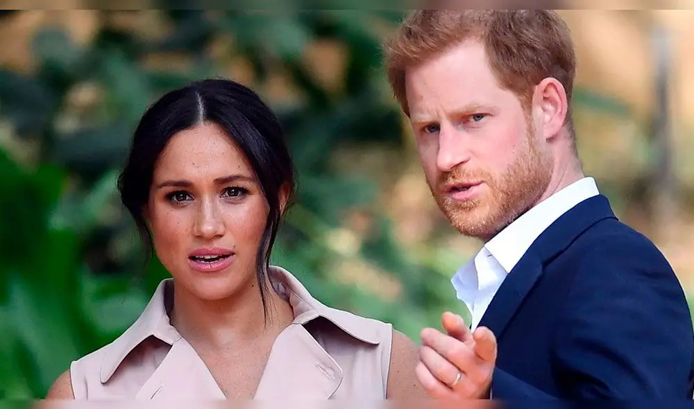 Meghan Markle y el príncipe Harry.
