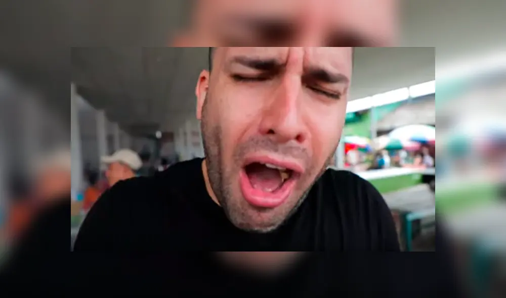 Desliza las imágenes hacia la izquierda para apreciar la reacción del joven peruano tras probar el suri en Iquitos. Desliza las imágenes hacia la izquierda para apreciar la reacción del joven peruano tras probar el suri en Iquitos.