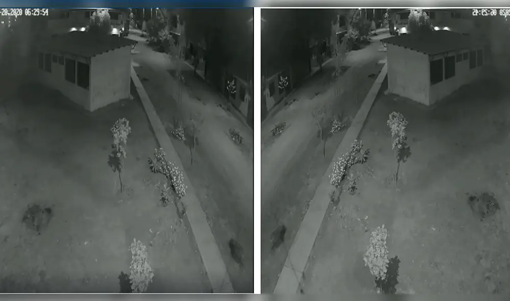 Cielo de Tumbes se iluminó con resplandeciente luz.