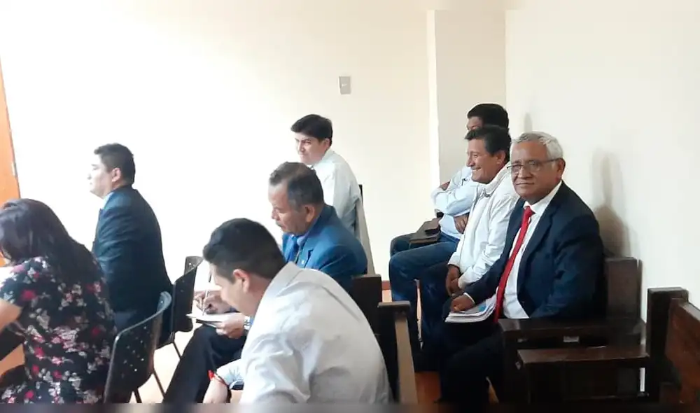 Investigados se mostraron expresivos ante decisión de autoridad judicial.