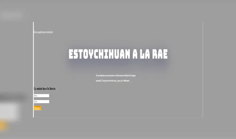 Facebook viral: crean página web para que jerga peruana "estoy chihuán" llegue a la RAE [FOTOS] 