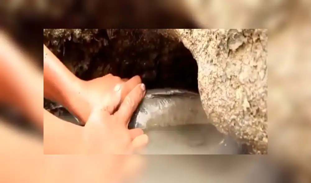 Facebook viral: Joven revisa misteriosa cueva de barro donde habitaban cientos de 'criaturas' [VIDEO]