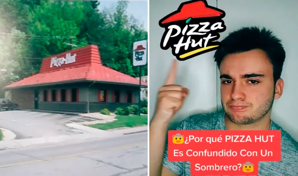 Desliza hacia la izquierda para ver las imágenes con el logo Pizza Hut. Foto: TikTok Desliza hacia la izquierda para ver las imágenes con el logo Pizza Hut. Foto: TikTok